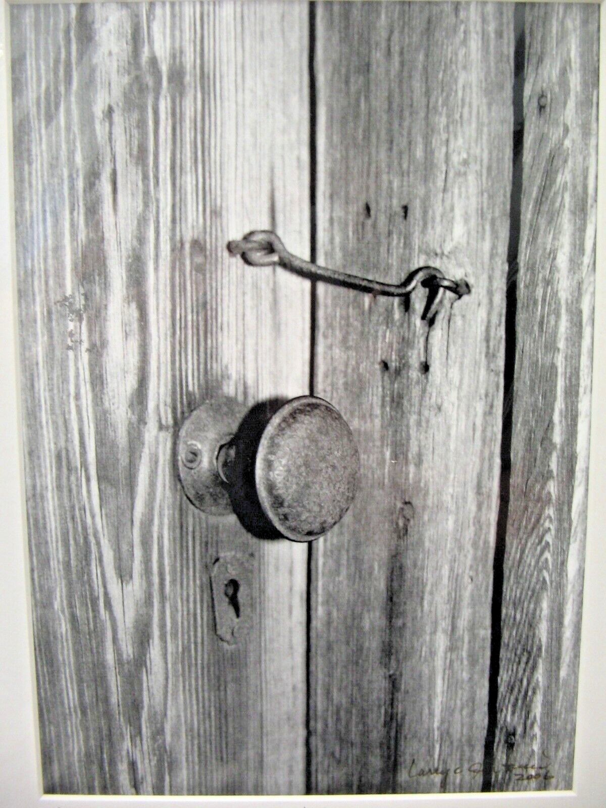 ART PHOTOGRAPHY Keyhole Artist Proof B&W Matte Paper 16×20 By Larry Santucci