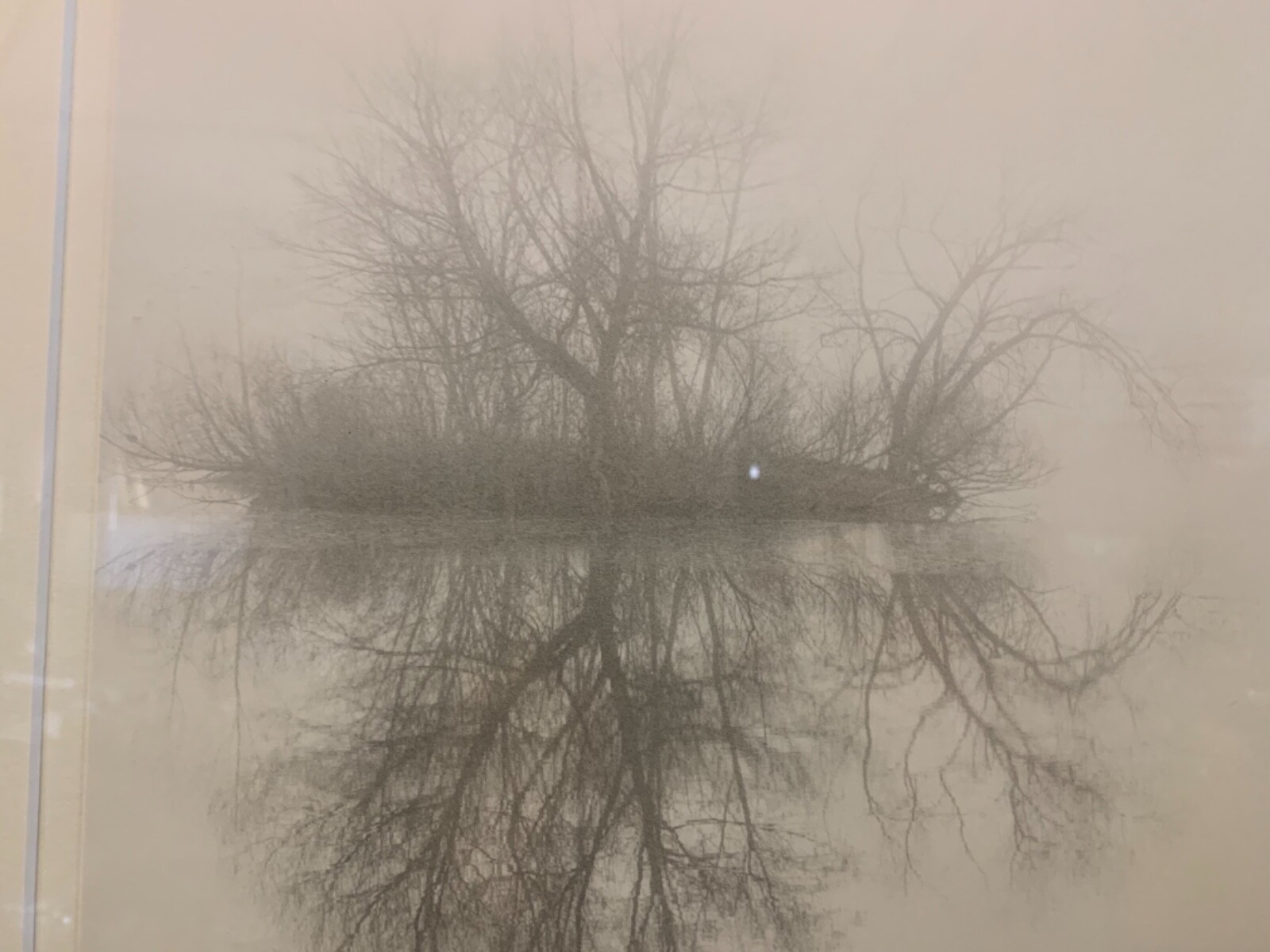 “Refuge Lake Reflections” Orignal Printed Photograph Print Signed Jerome Hawkins