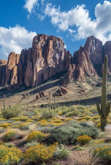 Arizona’s Superstition Mountains – 13″ x 19″ Photo Print