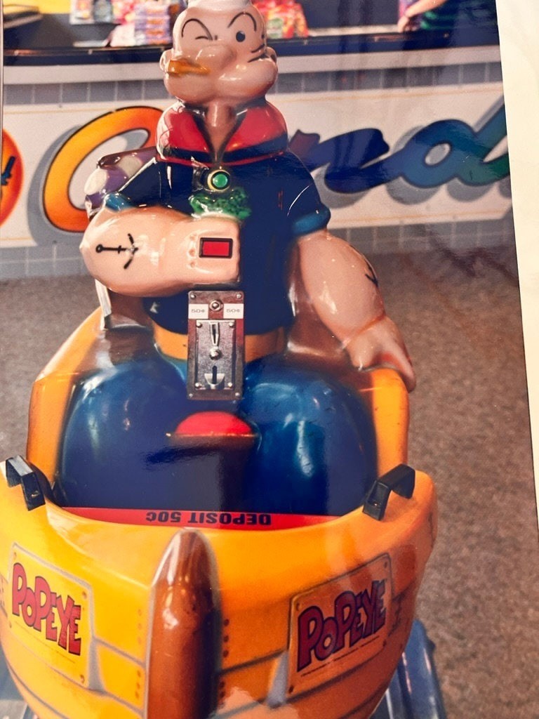 Popeye The Sailor Photo Print Original Art Photo Artist Signed 2001 11″ X 14″
