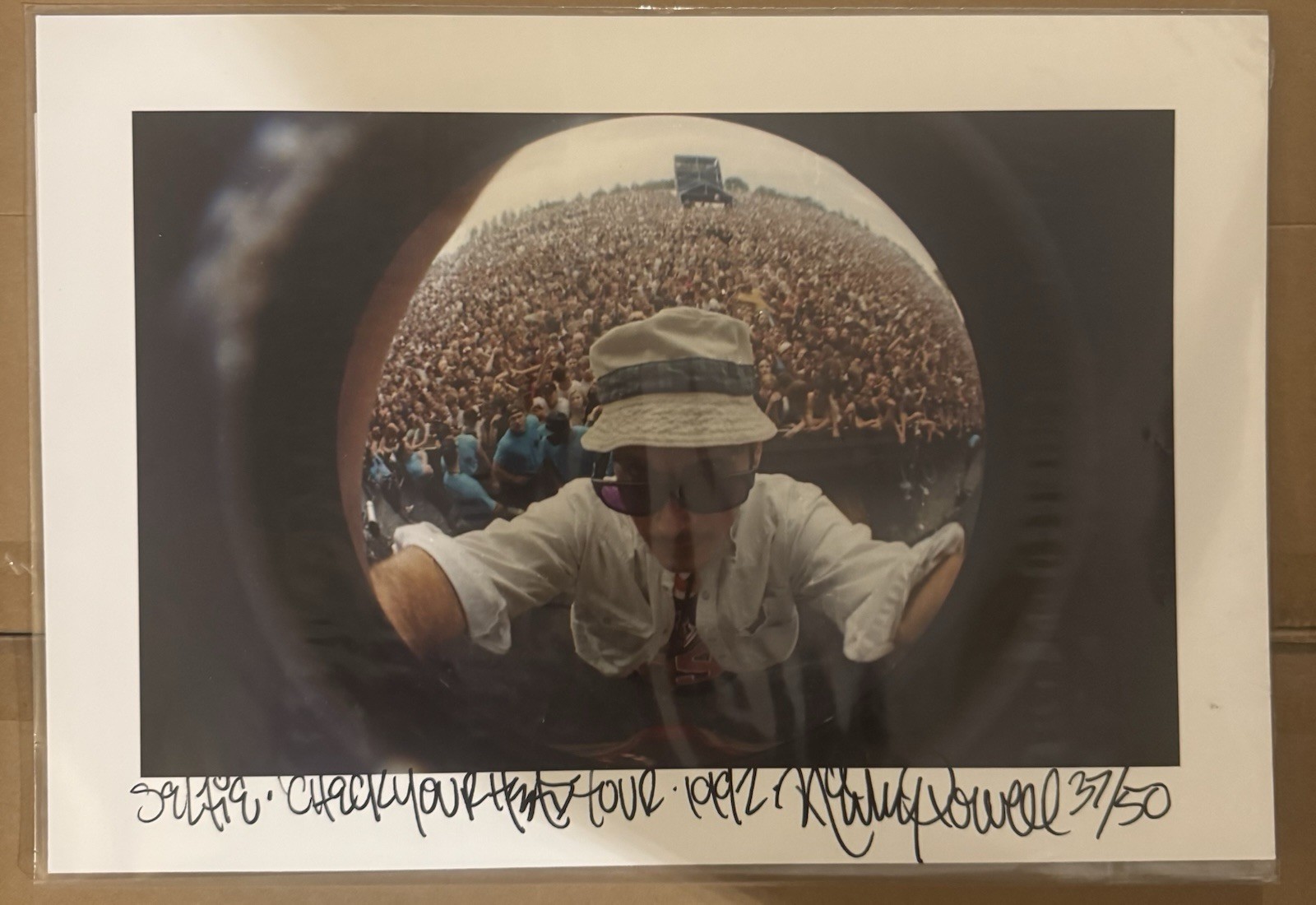 Ricky Powell Check Your Head Tour 1992 13×9 Photo Print Signed COA 1xRUN