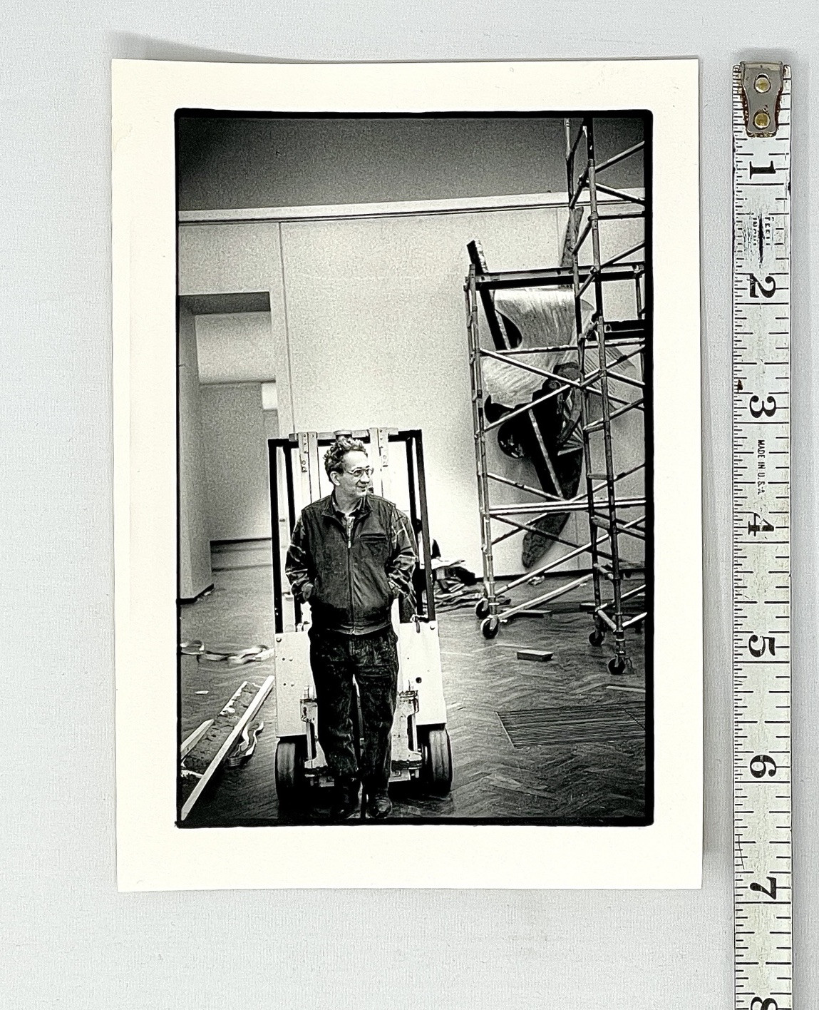 Theo Bos (b. 1959) Original Art Photograph w. Early Label Hand Numbered