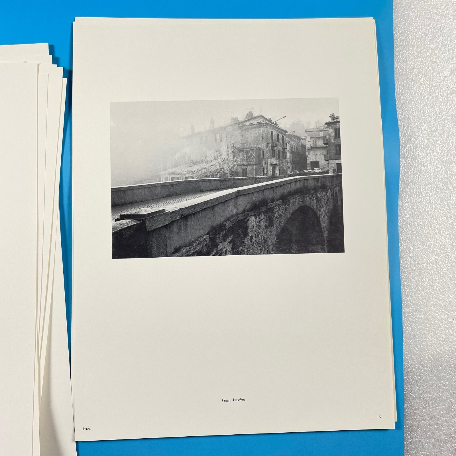 15 prints of IVREA, ITALY 1987 portfolio of beautiful 16 x 12 inch prints