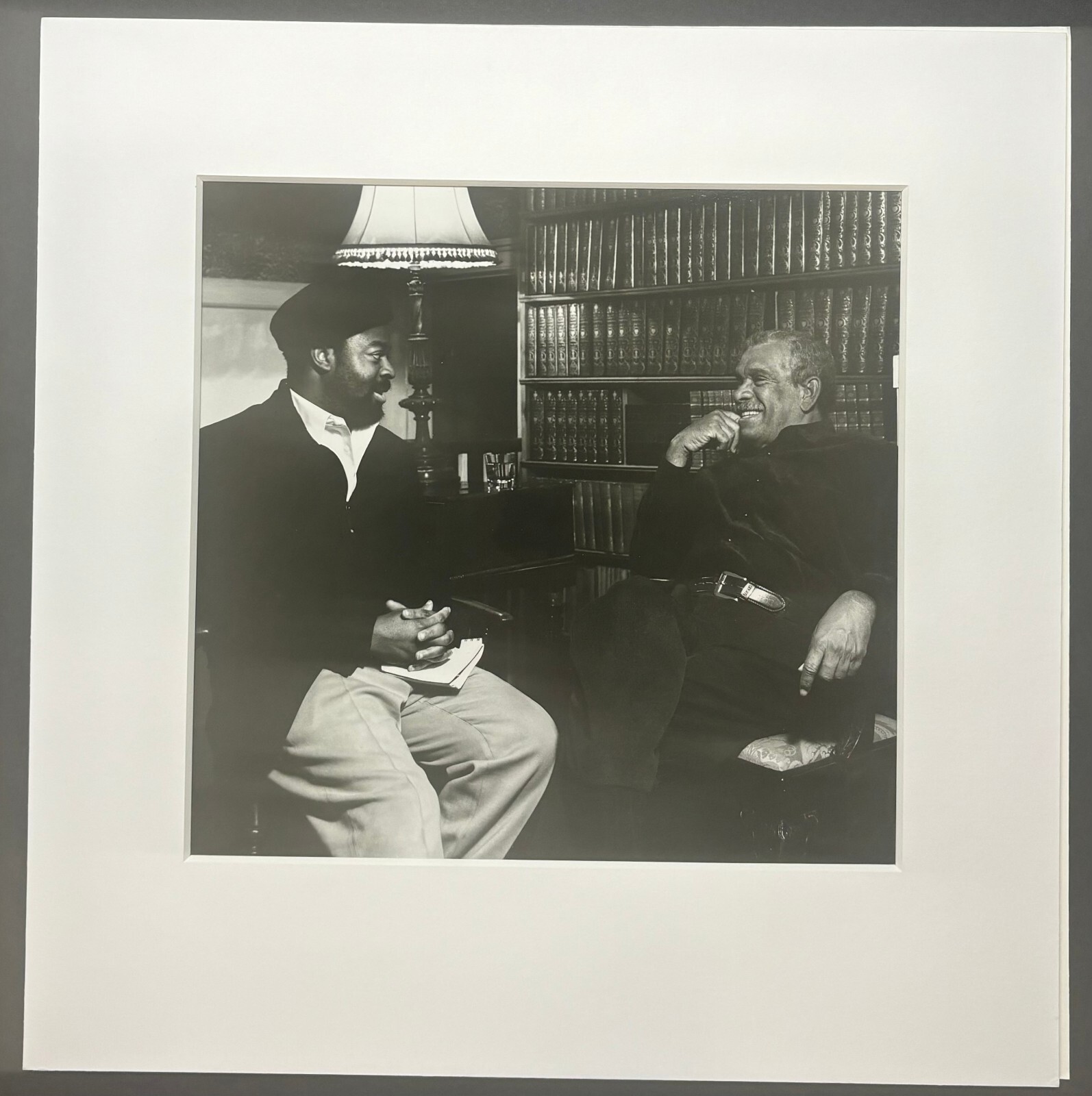 LUCINDA DOUGLAS MENZIES Derek Walcott & Ben Okri AFRICAN Poets Portrait PHOTO