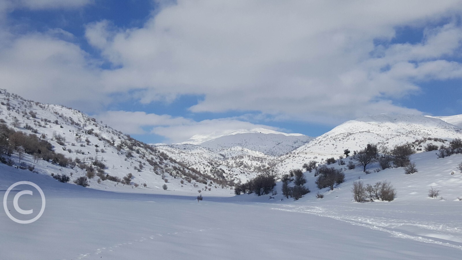 Photo Digital Product Illustration. Snow in Israel. Israel, Hermon mountain.