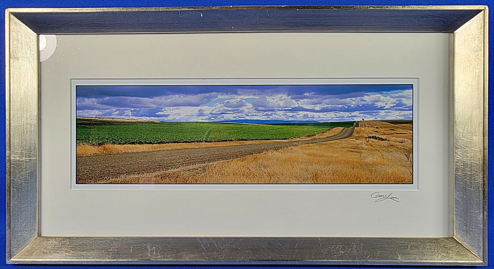 Gary Love Signed Open Edition “Copperhead Raod” Panoramic Photography Framed