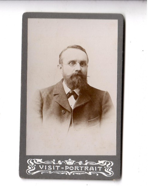 3553- CDV * Man Portrait * Circa 1915