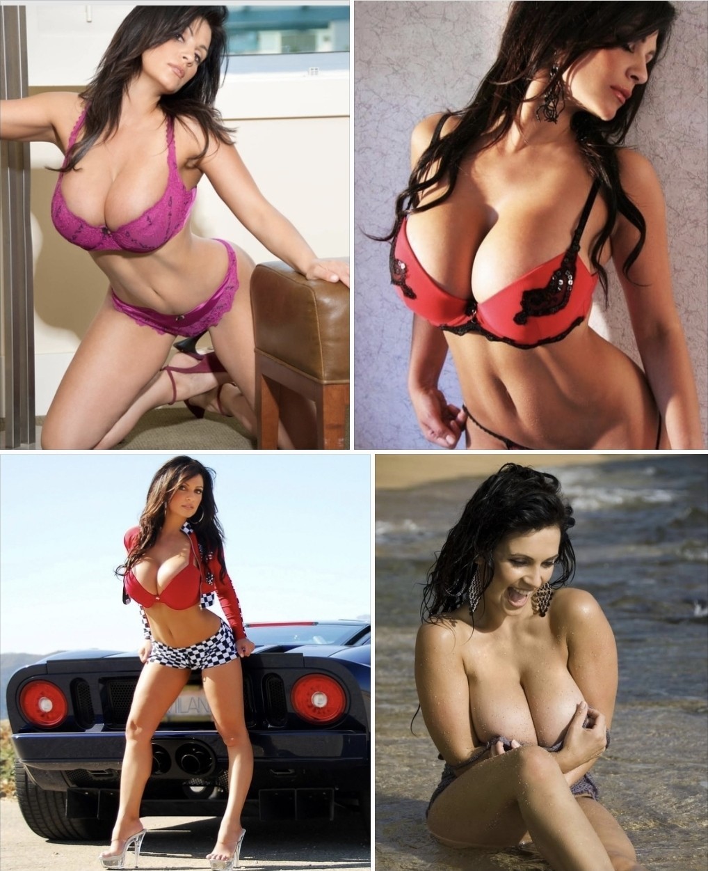 Mixed Beautiful Model 8×10 Glossy Photo Lot of 40