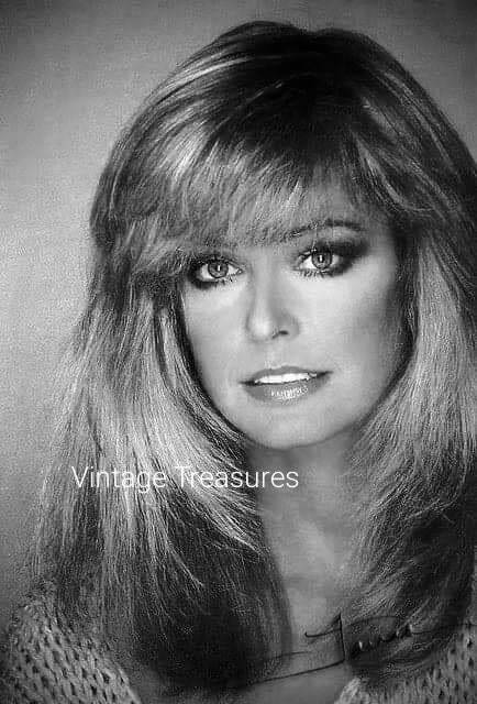 Farrah Fawcett Portrait Photo Print Poster Charlies Angels