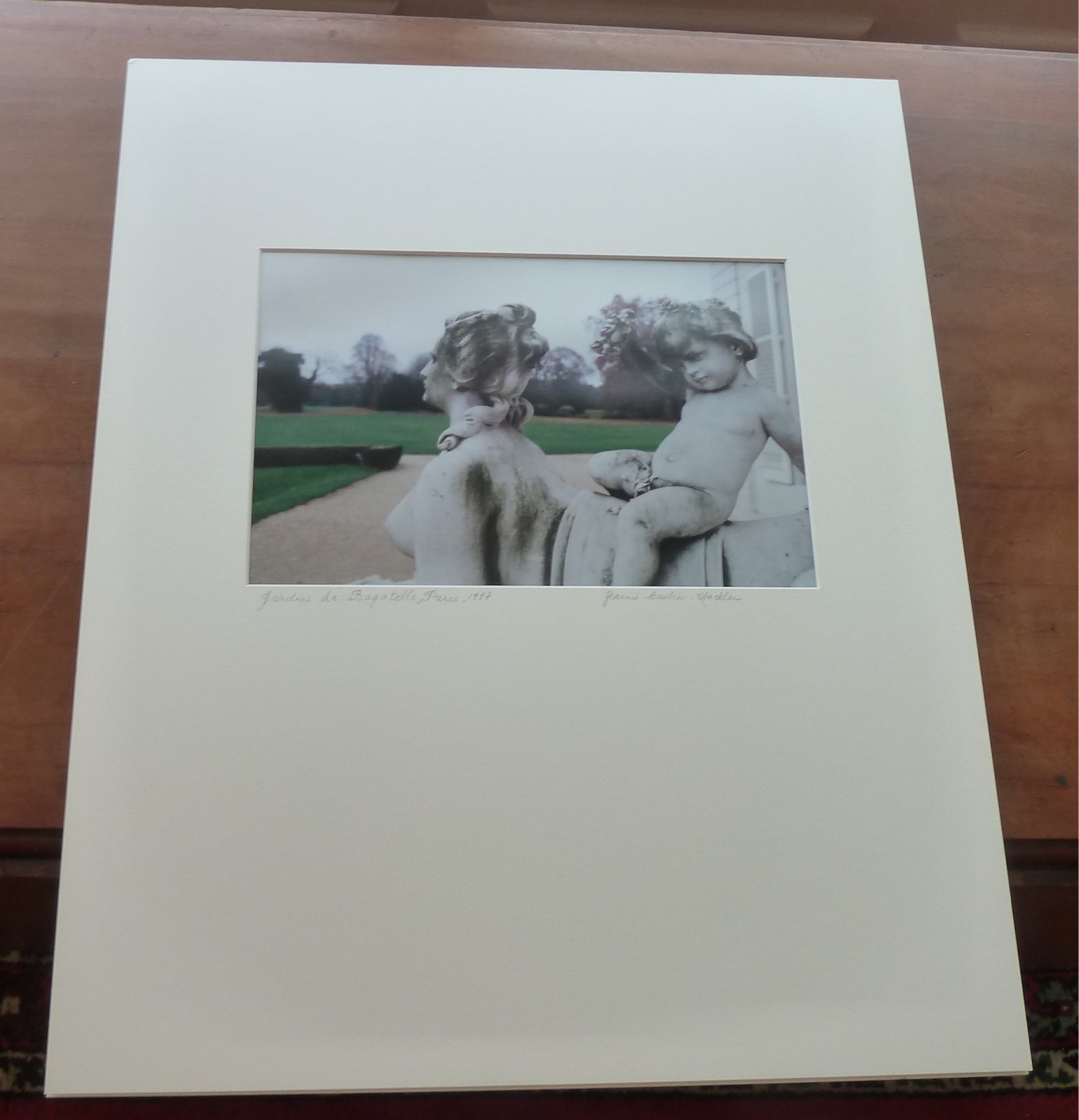 Jeannie Baubion-Mackler Photograph of Jardins de Bagatelle,Paris 1997