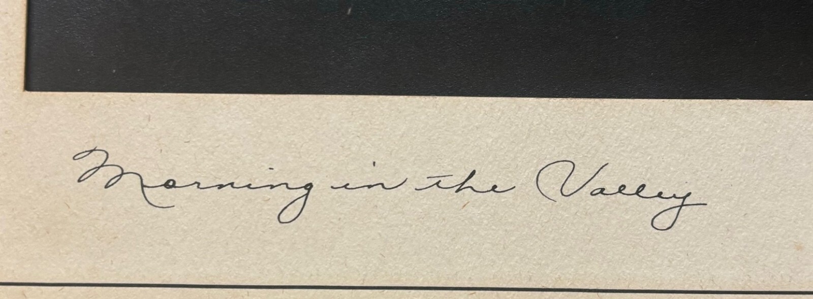 Original HARRY ROWED ‘Morning in the Valley’ Horseback in CANADA Mountains PHOTO