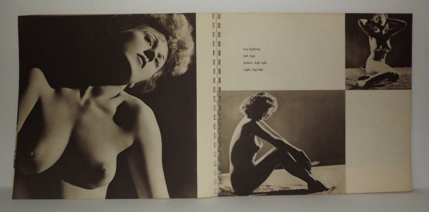 Vintage Art Photography Figure Lighting Composition By Bruno Of Hollywood