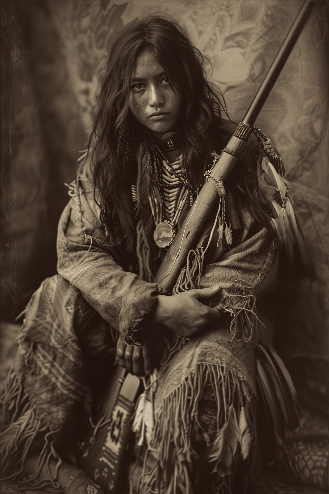 Native American Tintype Limited Edition Museum Series C00220RP