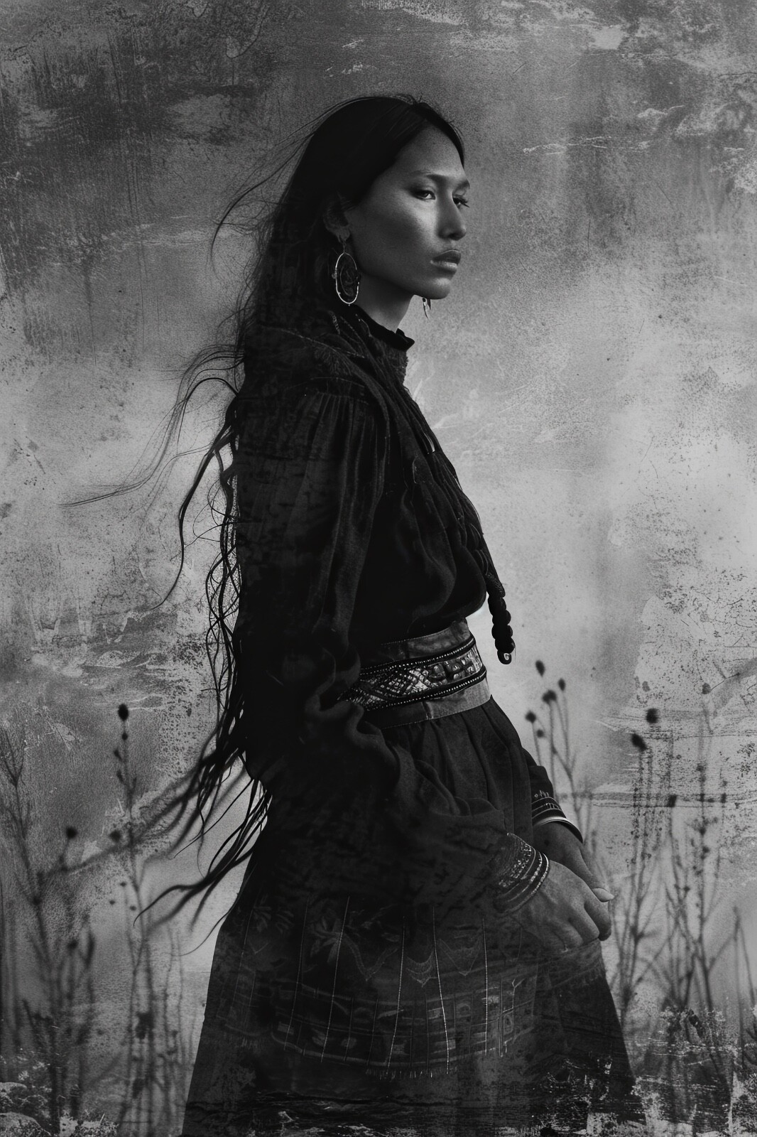 Native American Tintype Limited Edition Museum Series C00149RP