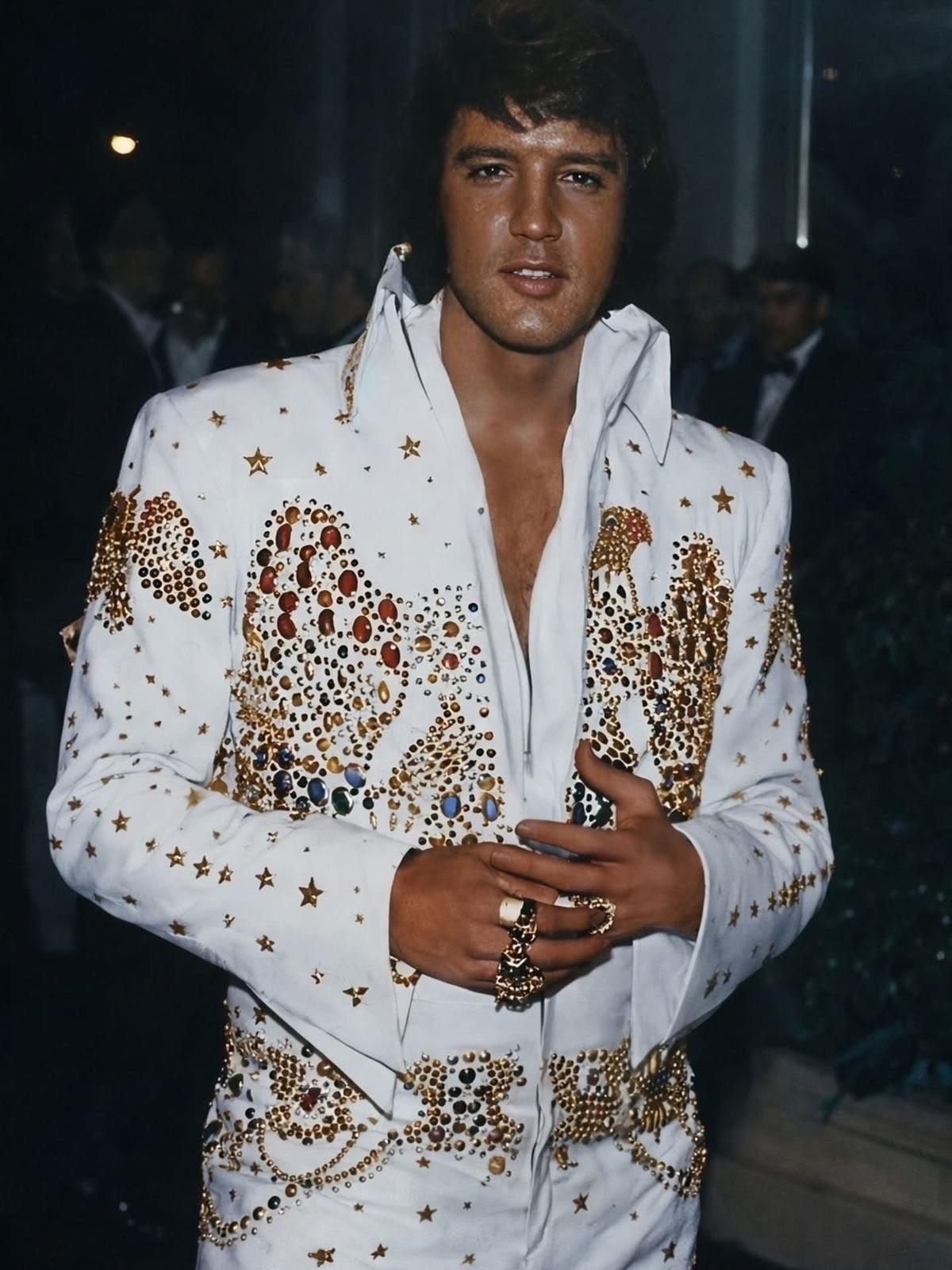 ELVIS PRESLEY 8×10 Original Photo Iconic Portrait Collectible Memorabilia rock
