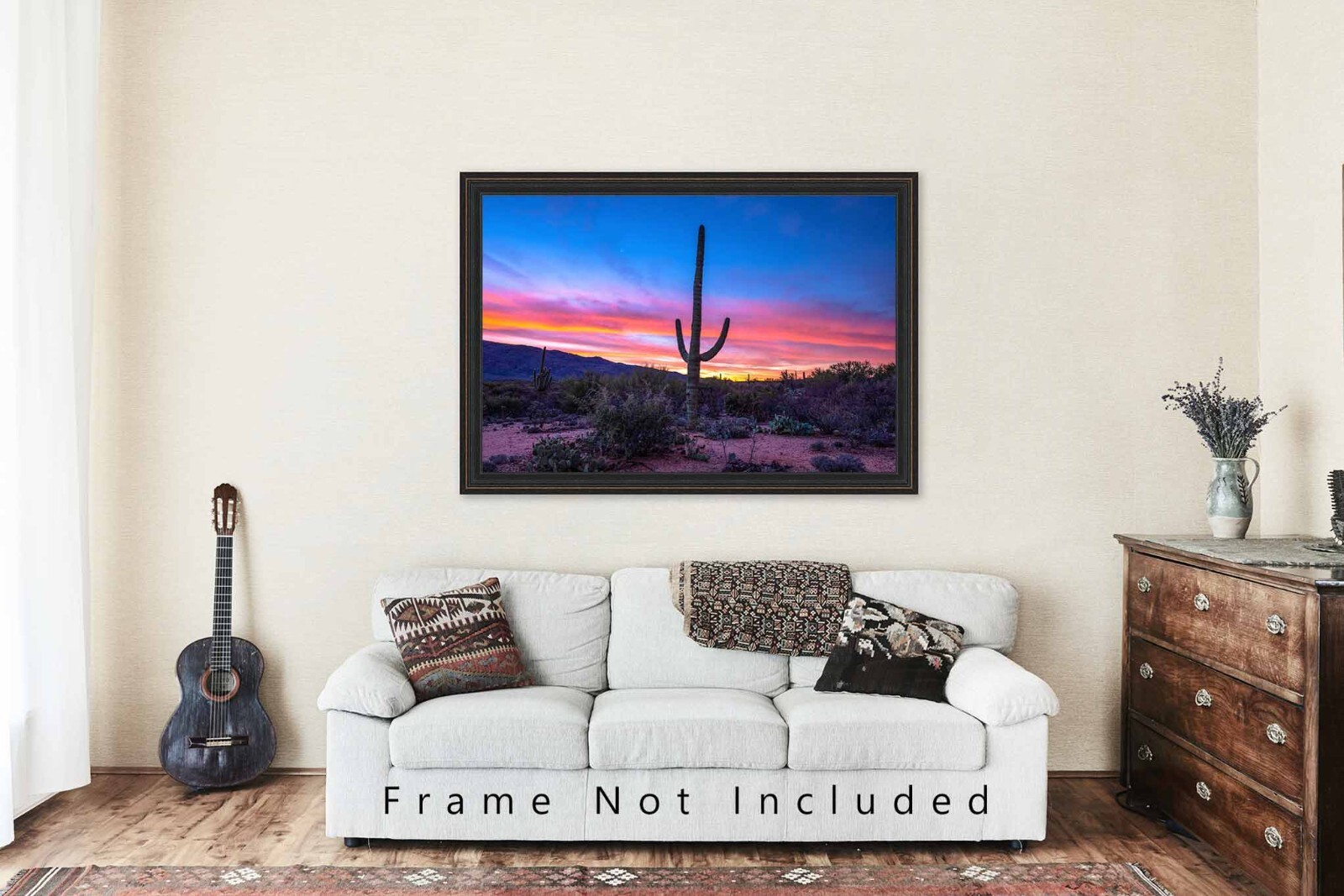 Saguaro Photography Print: Arizona Cactus Desert Southwest Landscape Photo