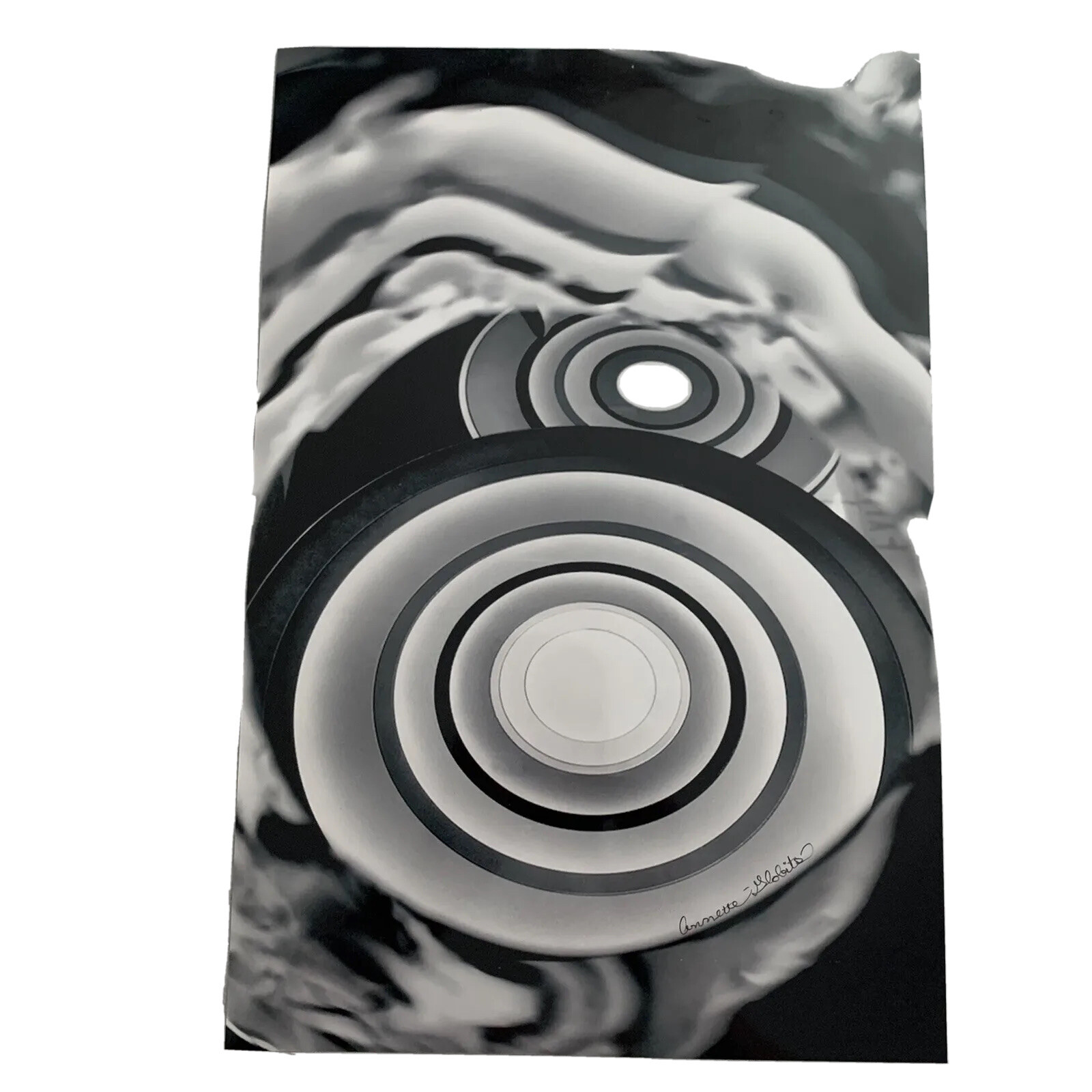 The Circle Game Annette Globits B&W Photo 2016 Signed By Artist 12” X 18”