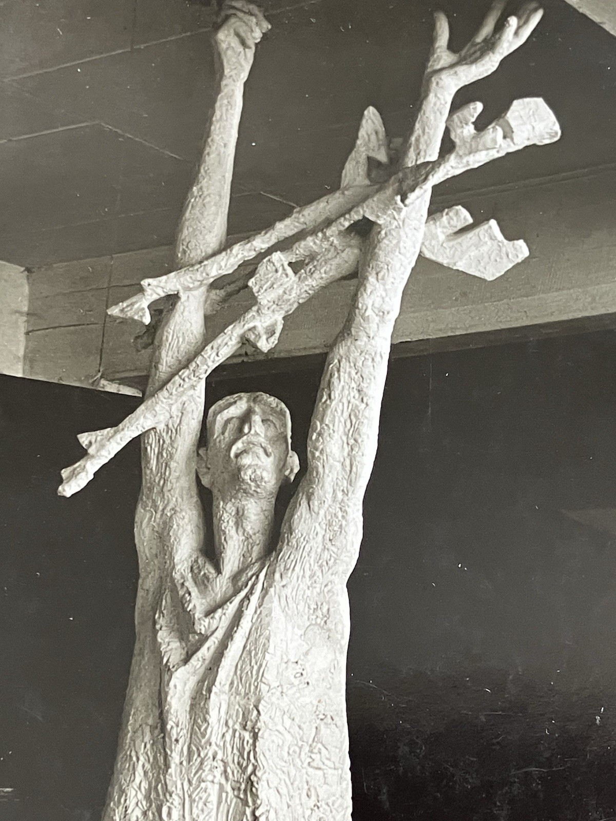5 MCM Vintage Sculpture art B&W photos German Krefeld Erich Schmidt Hermann Ege