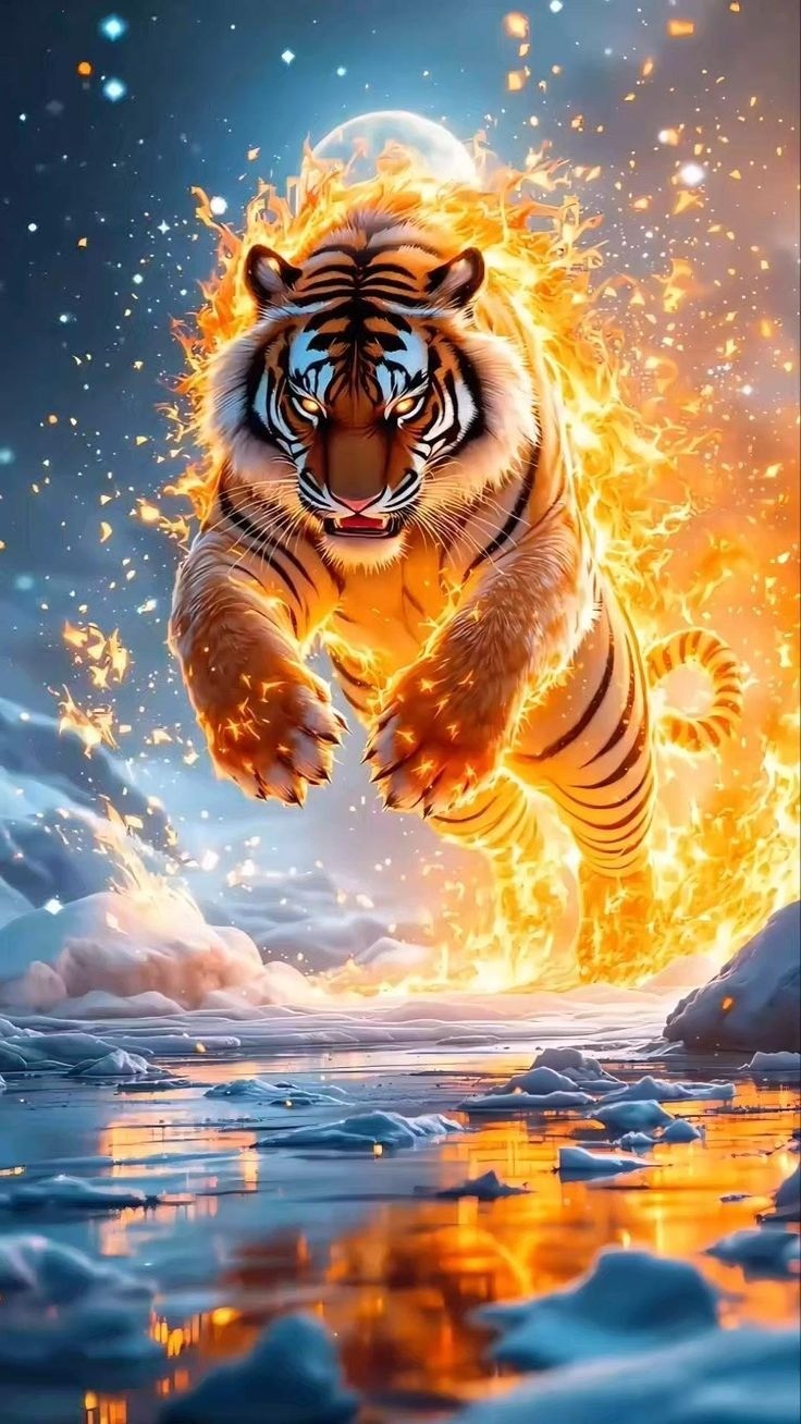Digital Image Picture Photo Wallpaper Background Lion Art