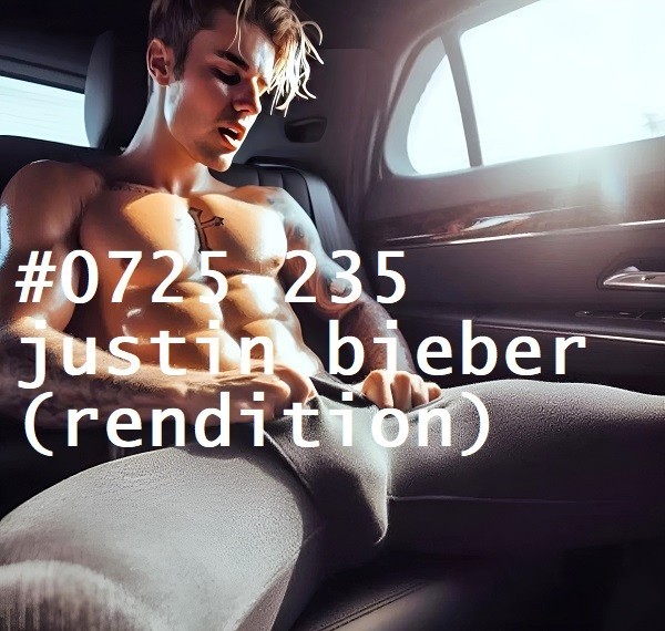 MALE PORTRAIT #0725-235 -men in art- justin bieber -free shipping in usa