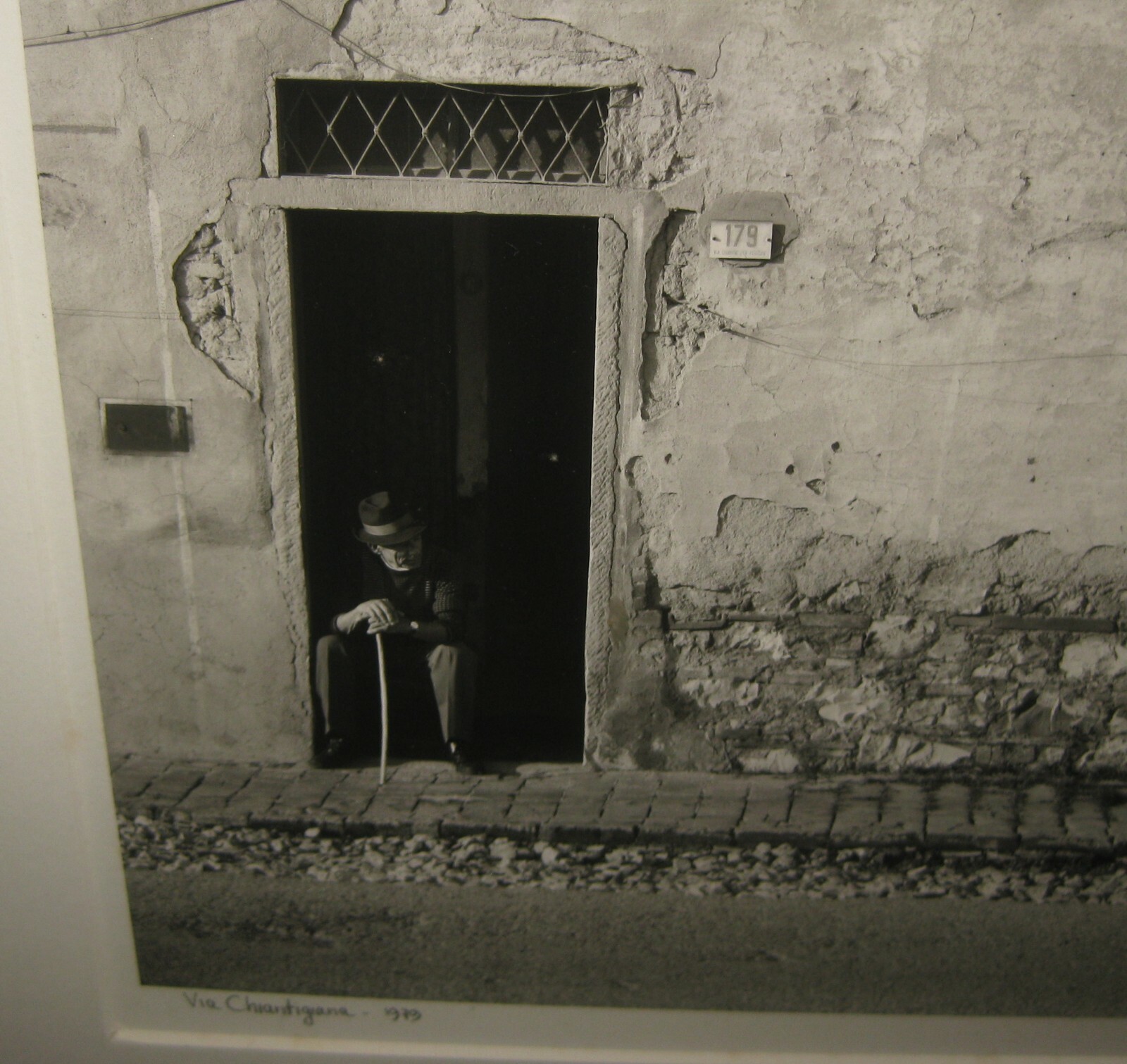 RALPH LIEBERMAN ‘Via Chiantigiana – 1979’ Tuscany Italy Architecture Photograph