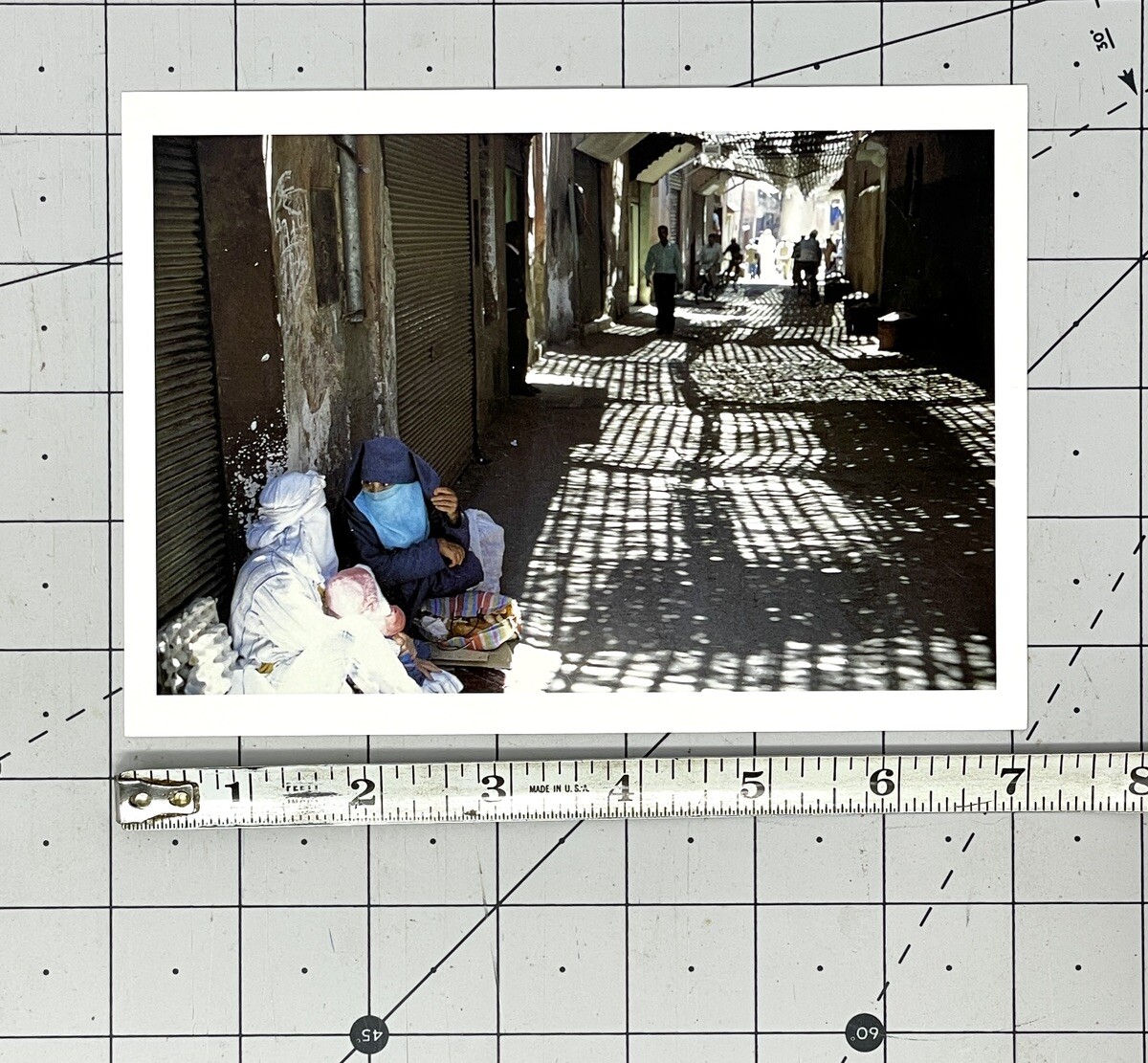 Chris Welles (1937-2010) Art Announcement Card 2001 – Streets Of Morocco