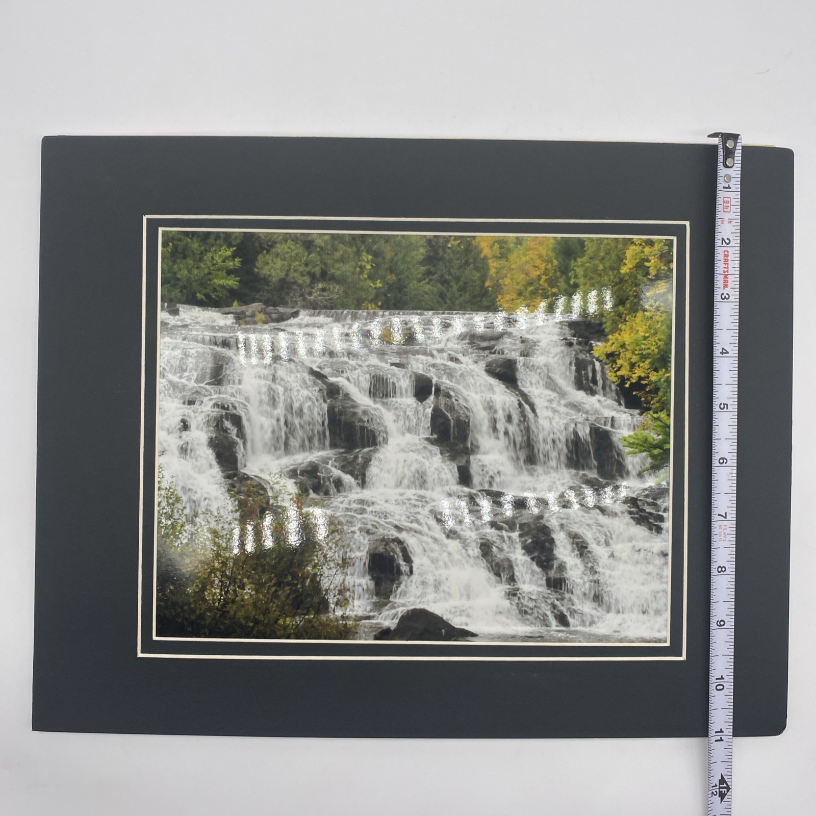 Matted River Forest Landscape Photo Print 11 X 14 Wall Art Gallery Decor