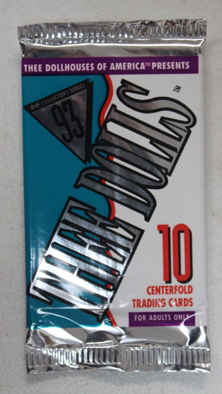 Thee Dolls Collector’s Series 93 Adult Trading Card Pack Lot of 16 Sealed