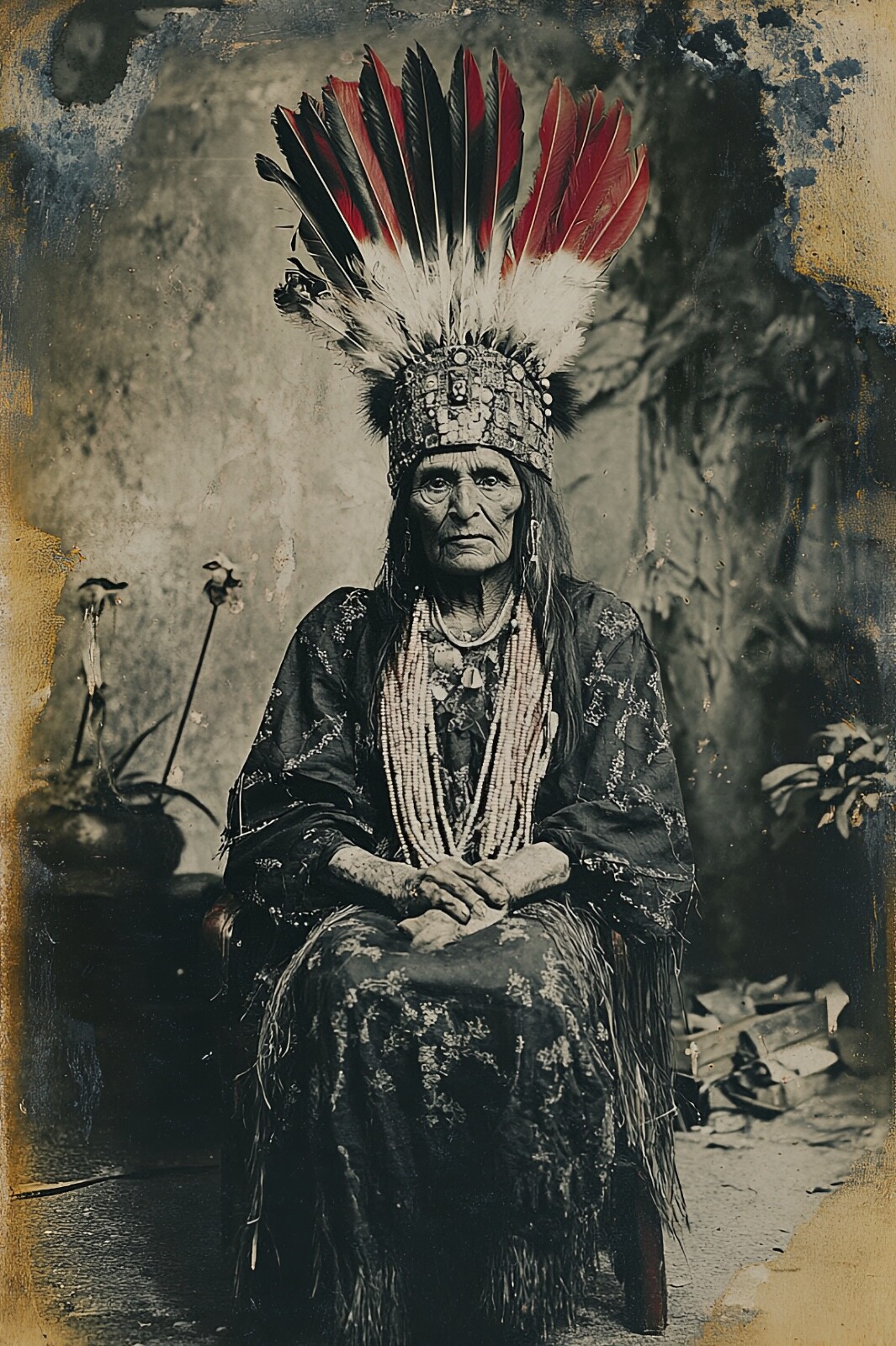 Native American Tintype Limited Edition Museum Series C0025RP