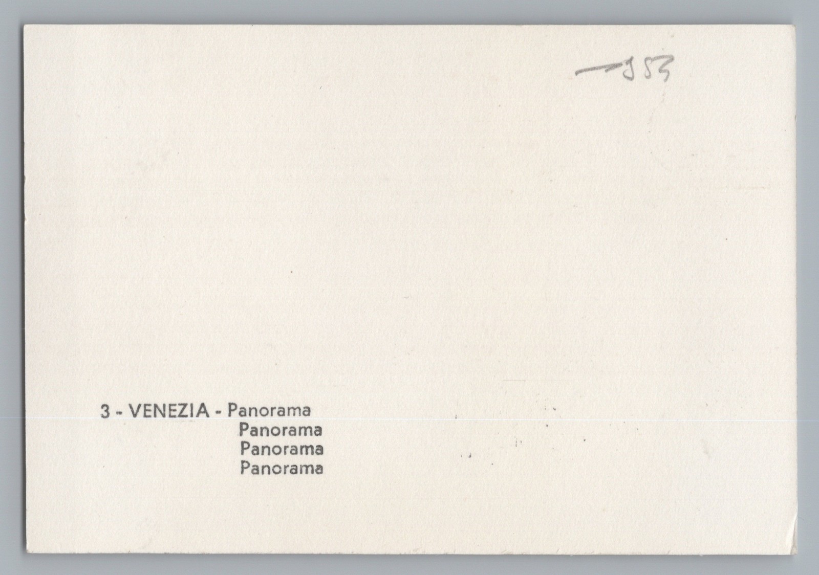 Venice Venezia Italy 1954 – Gondolier – Vintage Photo 1950s