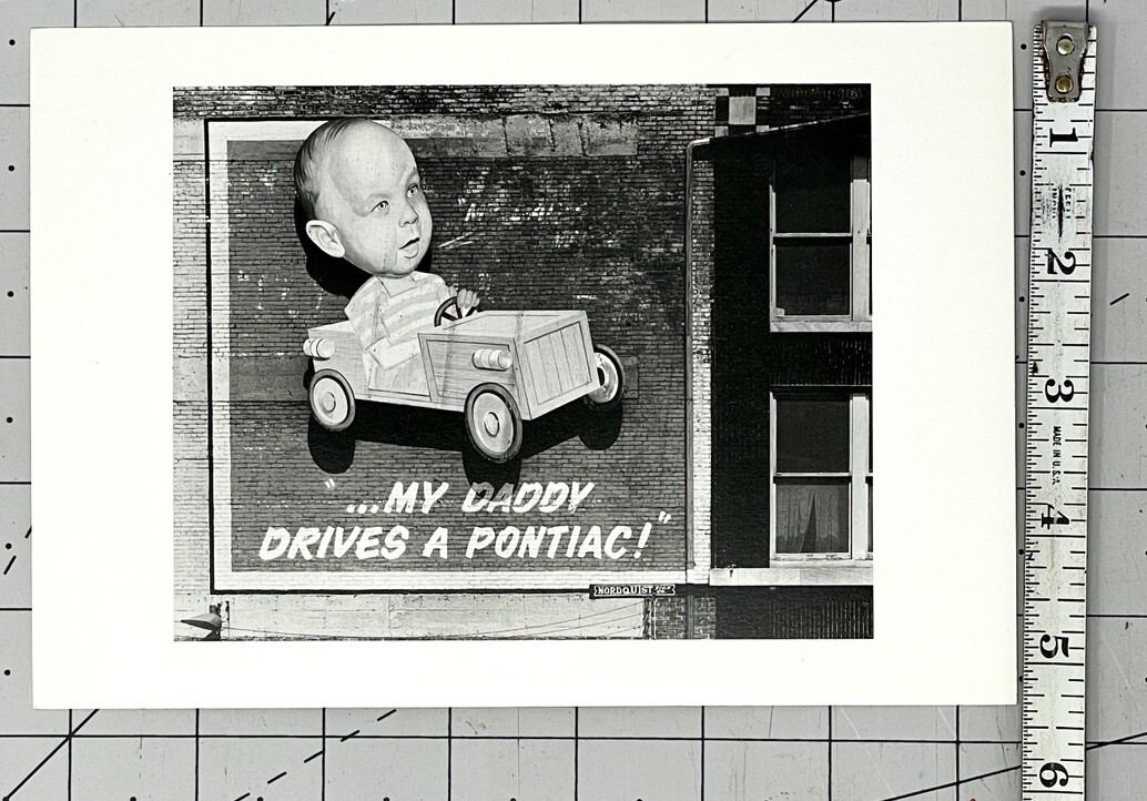 Nathan Lyons (1930-2016) Art Announcement Card April 2000 – Notations