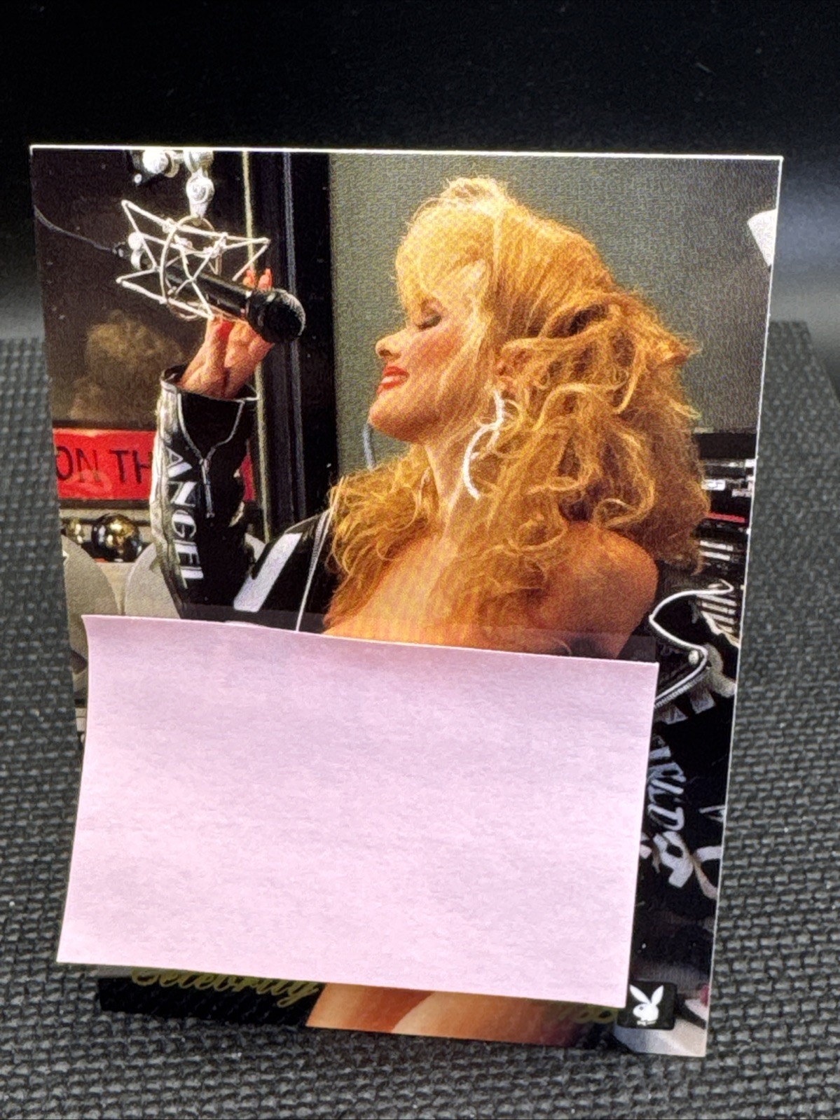 Rhonda Shear Autographed 1997 Celebrity Playboy Card #3RS 1993 Playmate #5/100