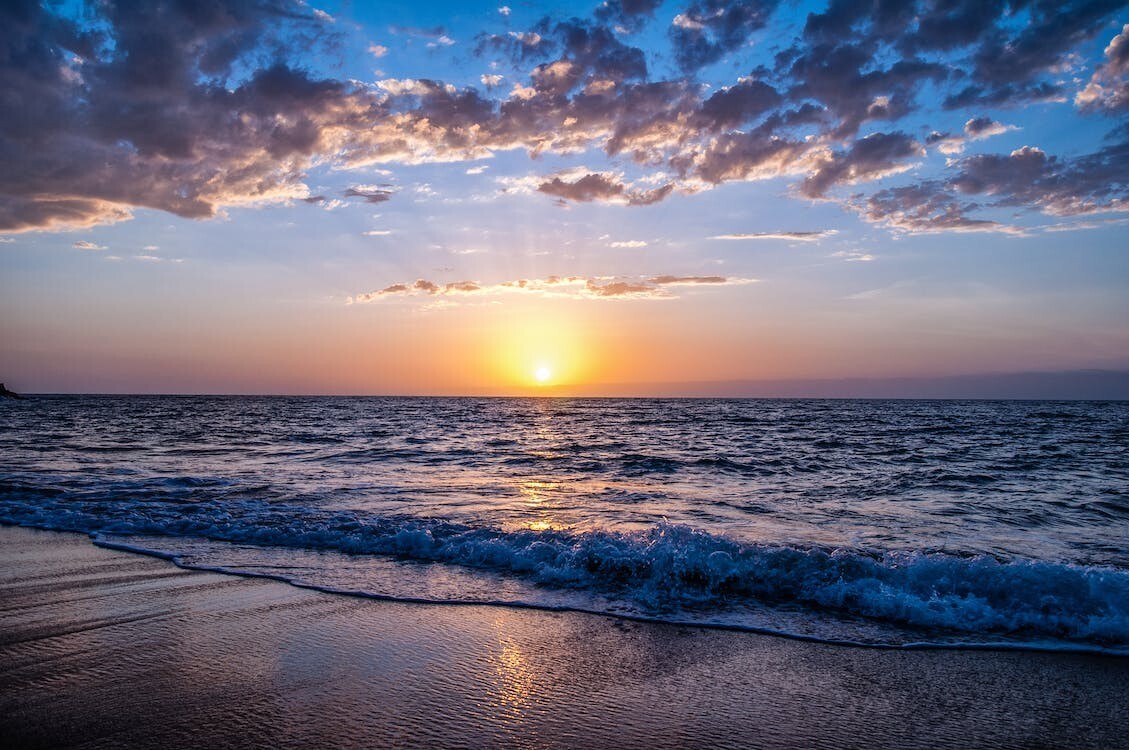 Digital Image Picture Photo Pic Wallpaper Background Beach During Sunset 66