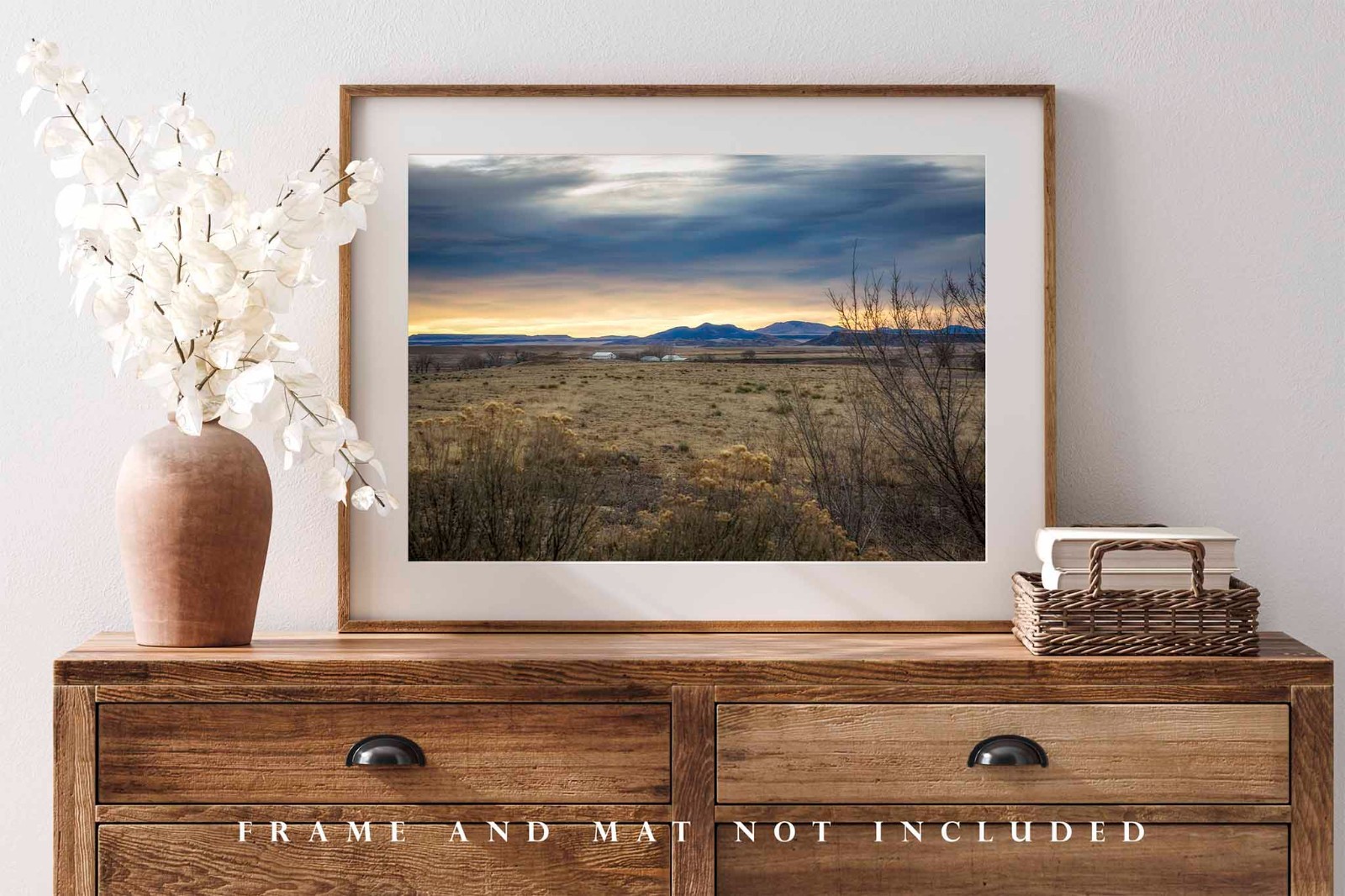 Rocky Mountains Photography Print: Raton New Mexico Sunrise Western Landscape