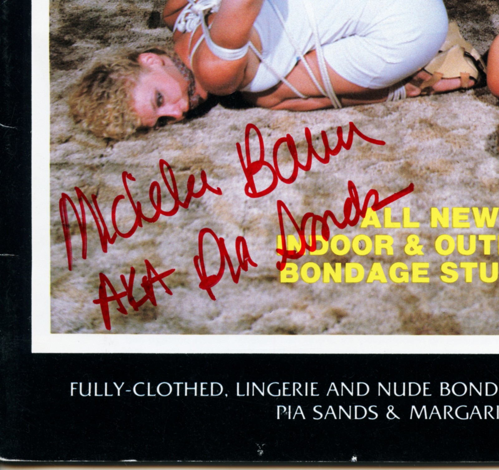 Vintage Art Magazine- Bondage Playtime Number 6 – 1983 MICHELLE BAUER PIA SANDS