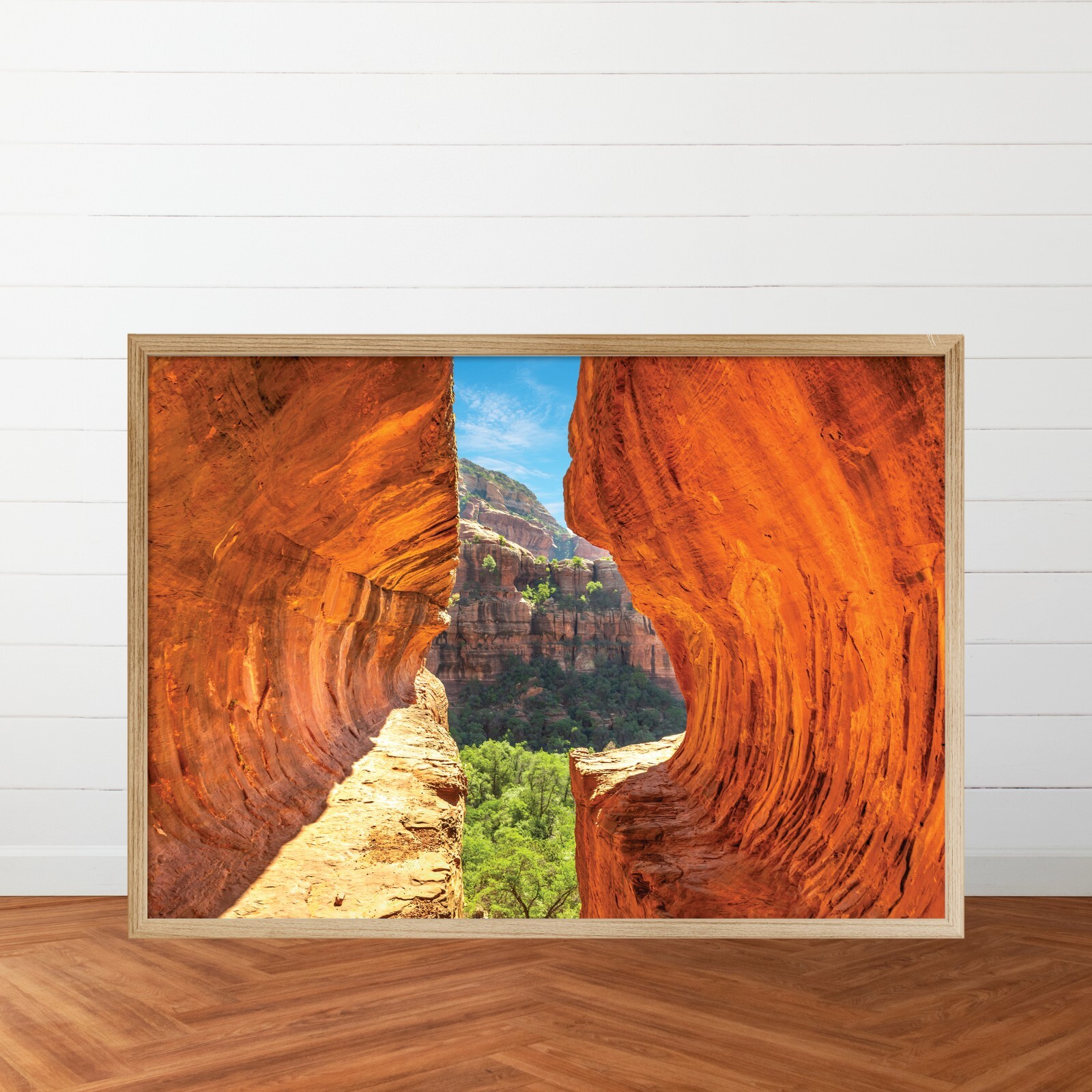 Subway Cave Sedona Photography, Arizona Landscape, Boynton Canyon Trail Picture