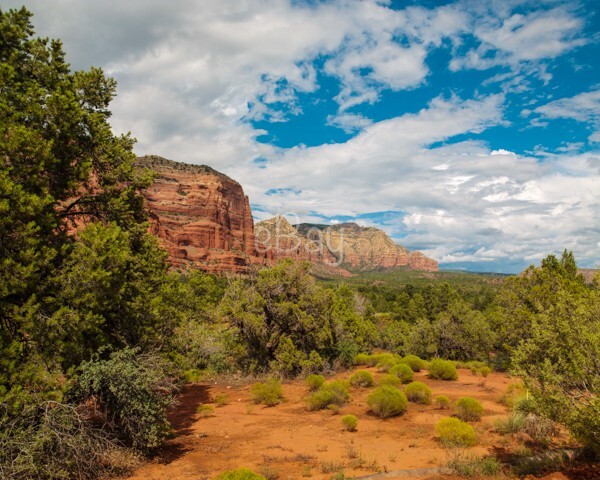 8×10 Desert View of Sedona, Arizona. Free Shipping!