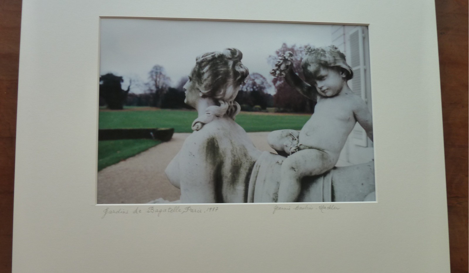 Jeannie Baubion-Mackler Photograph of Jardins de Bagatelle,Paris 1997