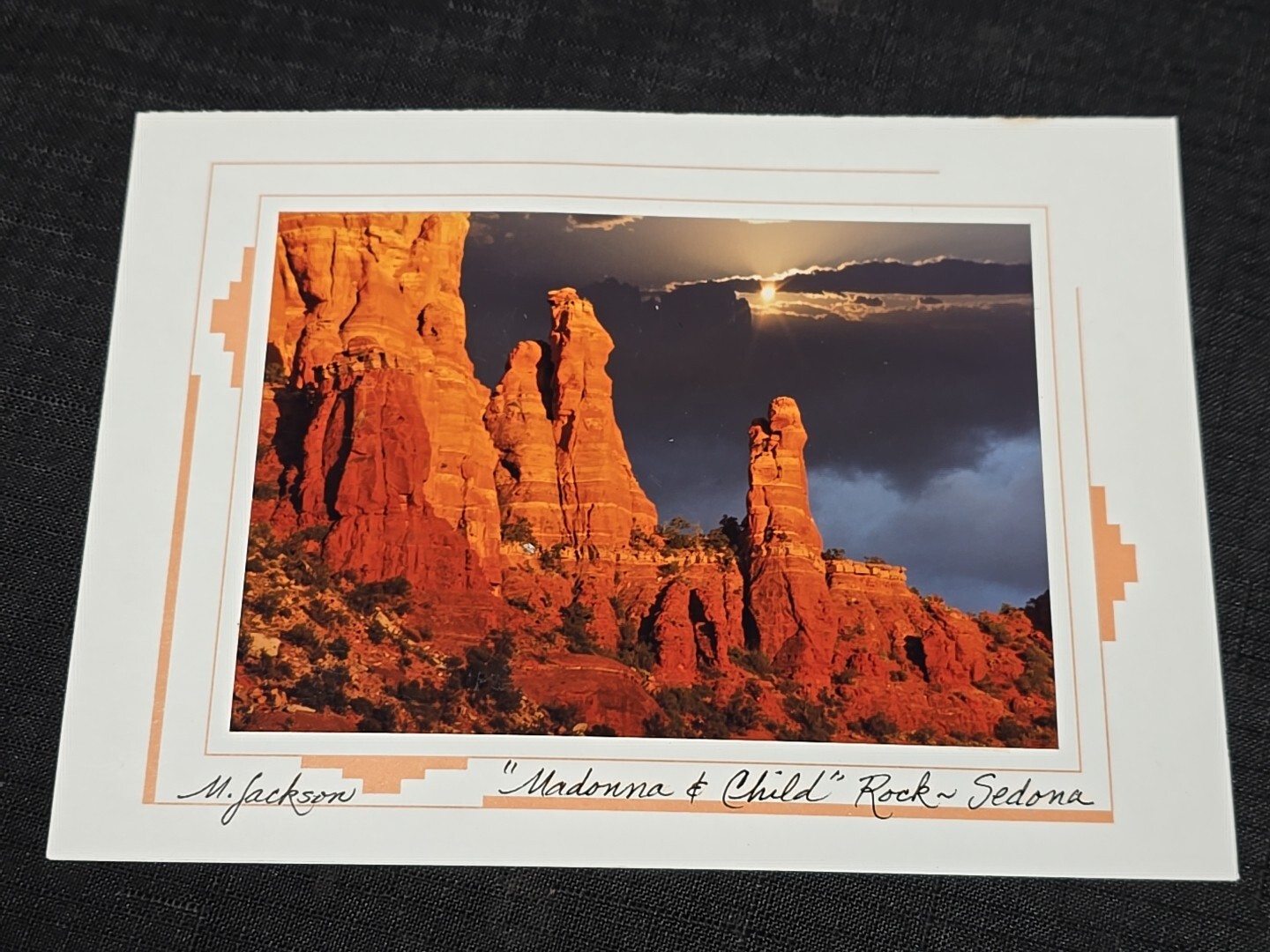 7 Margaret L Jackson Signed Original Sedona AZ Photo Lot Bell Cathedral Red Rock