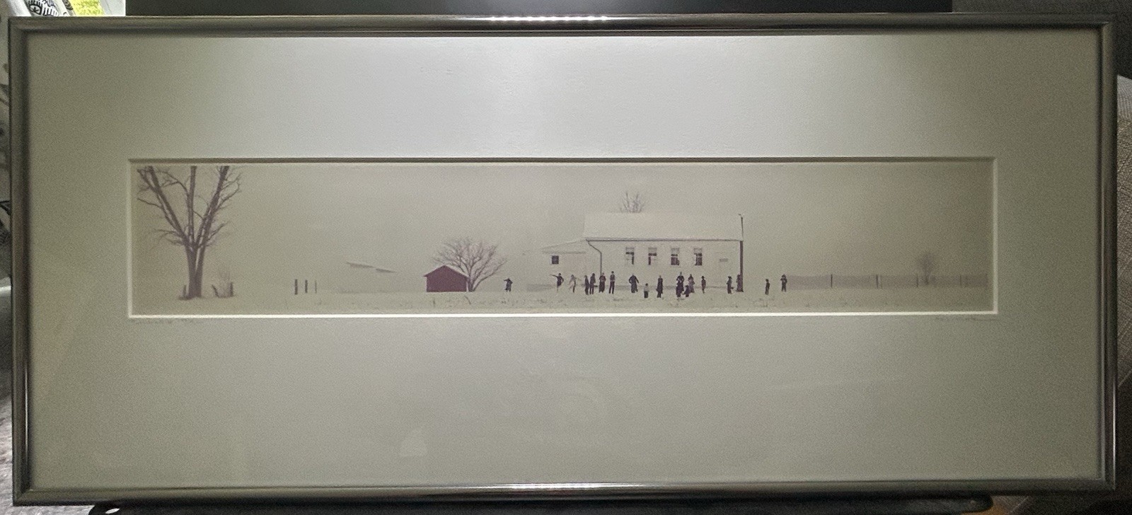 BILL COLEMAN Amish Print # 68 Signed & Numbered 148/300 24″ x 10 1/2″