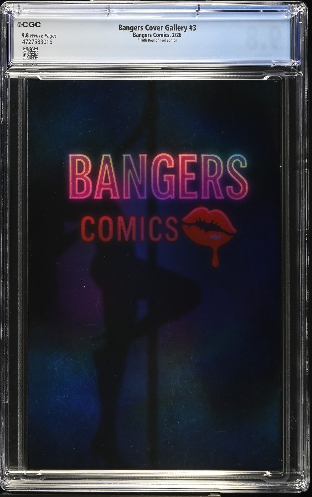FOIL ’26 Bangers Comics Wonder Woman Cosplay VIRGIN Chase Var LE 10 CGC 9.8