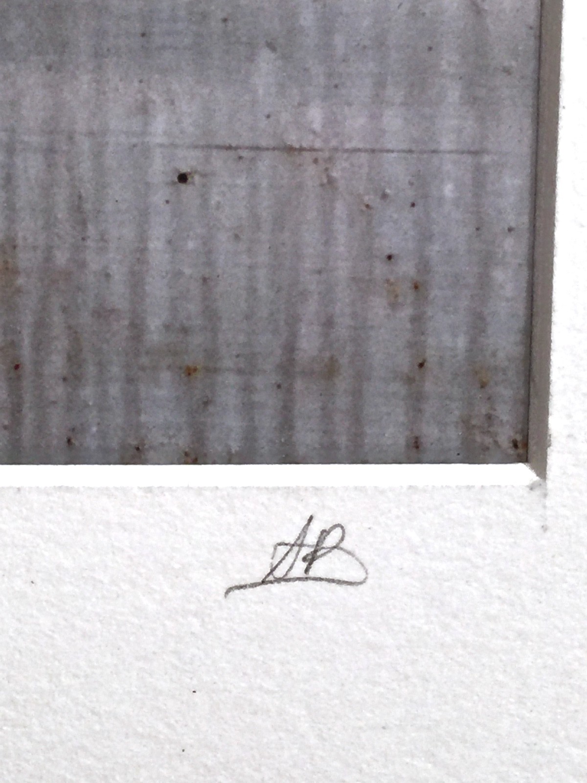 SIGNED VINTAGE ABSTRACT SURREAL MODERNIST STUDY COLOR PHOTOGRAPH