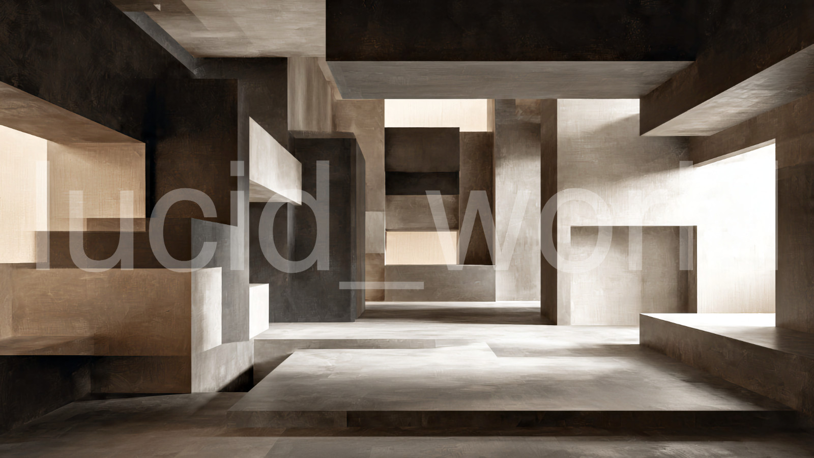 Abstract Geometric Architecture Digital Art Printable Wall Art Modern Interior