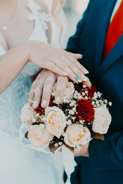 Digital Image Picture Photo Pic Wallpaper Background Flowers Rings Wedding Love