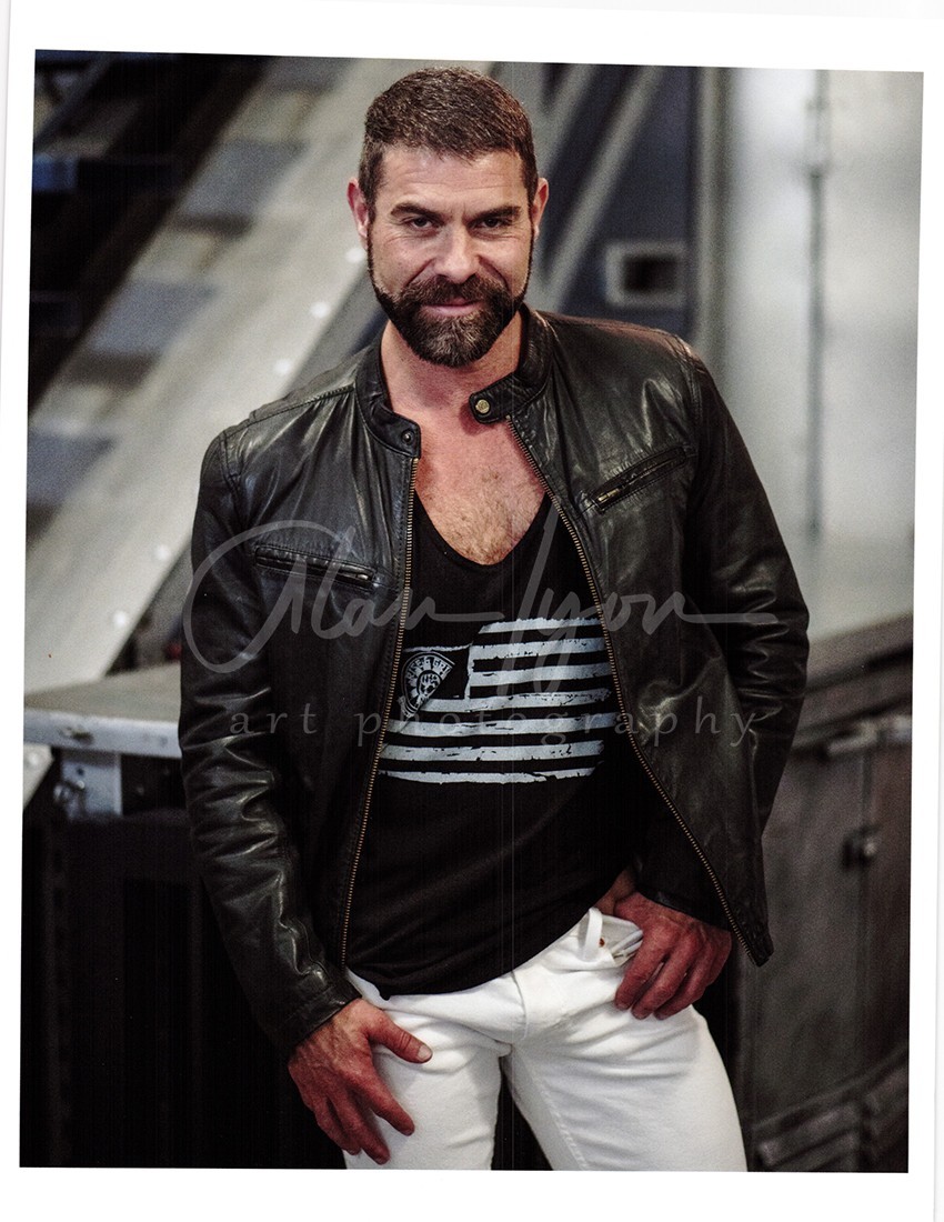 11 X 8.5 Alan Lyon Original Male Photo gay interest (6) Rodney smiles