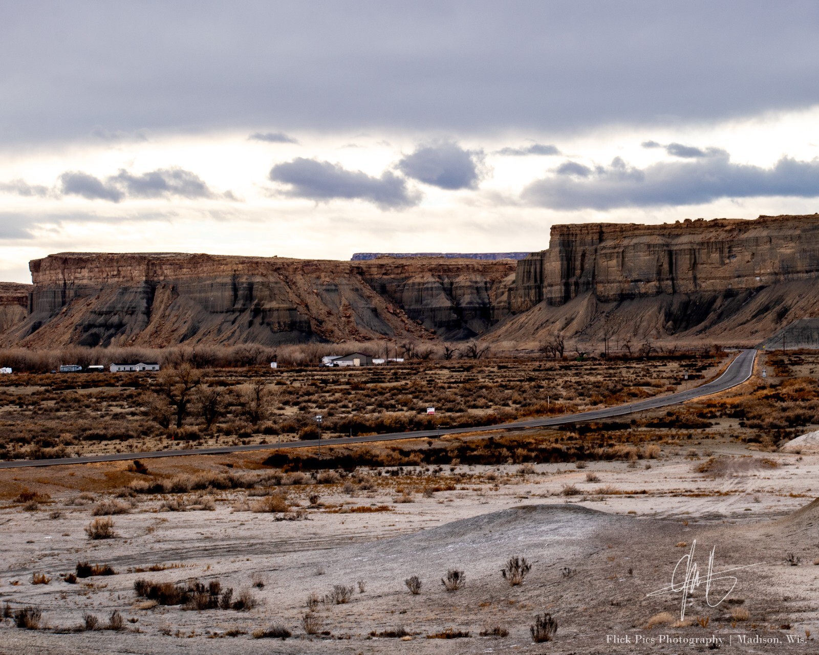 Utah Western USA Landscape Road 16×20 Archival Pigment Photo Print Poster