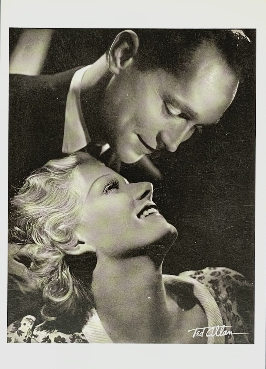 Jean Harlow In Suzy 1936 Art Print Card Photo By Ted Allan Fotofolio 4”x6”