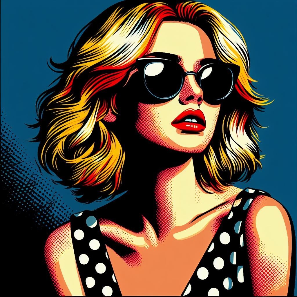 Digital image picture photo wallpaper POP ART 0211