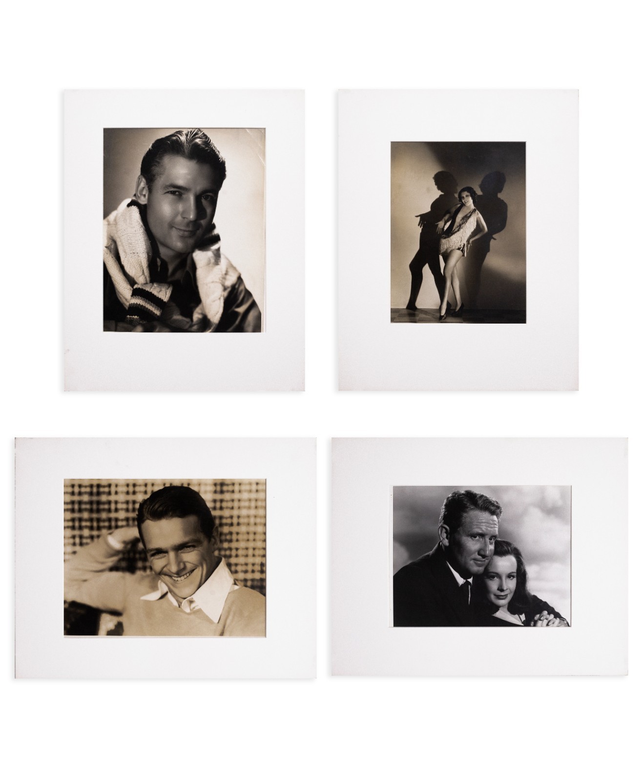 Whitey Schafer – MGM Studio Portraits, 1940s Vintage Silver Gelatin Prints