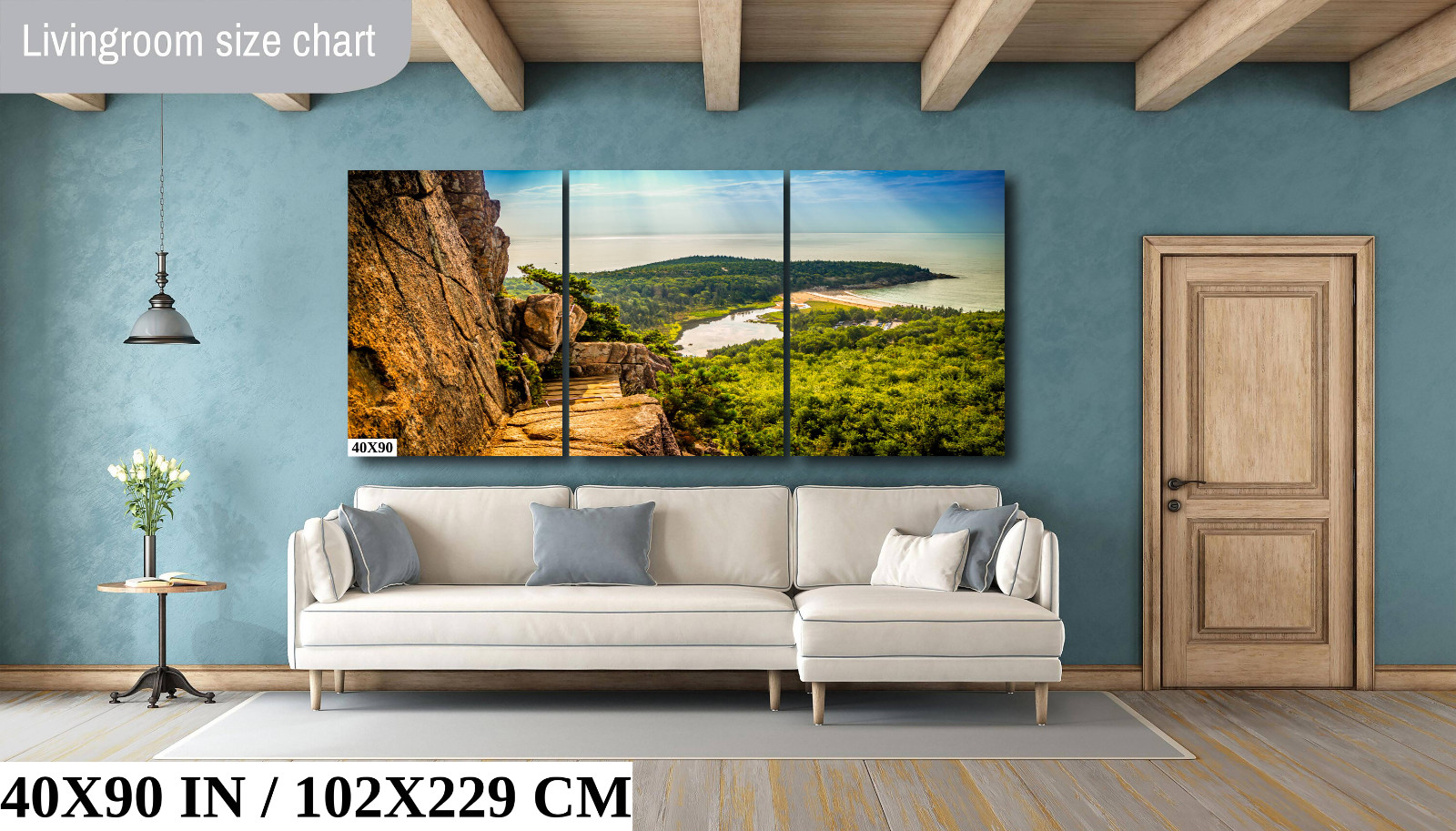 Trailblazing Adventure Beehive Trail Acadia National Park Photography Wall Art